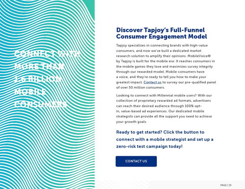 tapjoy 2021年千禧一代手機游戲玩家報告